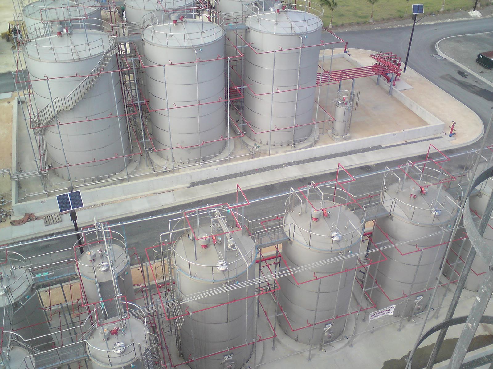 Bevzero Storage Tanks Rum US Virgin Islands