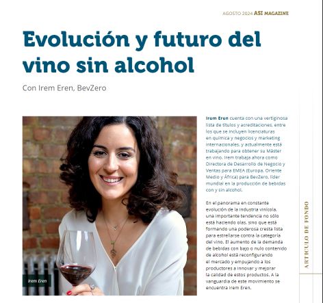 Entrevista De La Revista ASI Con Irem Eren Sobre La Industria No Alcohólica