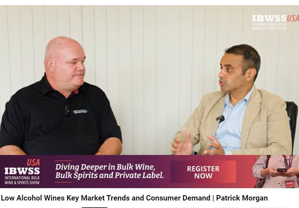 Sid Patel interviews Pat Morgan from Wine Hooligans/BevZero US Service