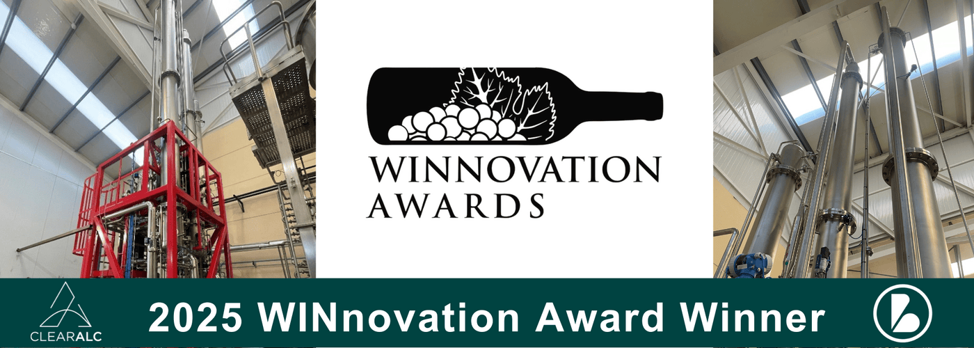 ClearAlc wins 2025 WINnovation award for innovation in dealcoholization technology